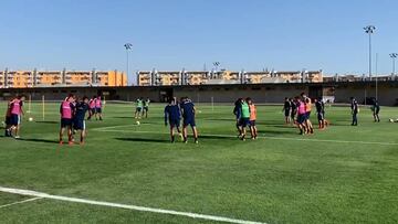 Así se inició la primera práctica de la era Arias en la U. de Chile