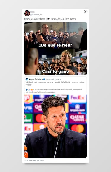 Un Euroderbi de infarto, protagonista de los memes de Champions