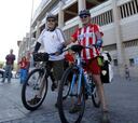 Dos hermanos, uno blanco y otro atlético, irán en bici a Lisboa