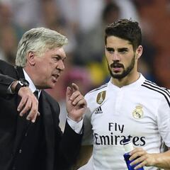 La pena de Isco: 'castigado' y su adiós más cerca que nunca