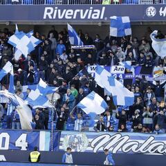 La afición del Málaga estalla y las dudas toman el vestuario
