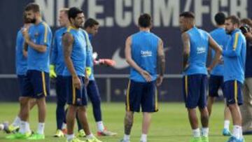 CALENDARIO EXIGENTE. Los futbolistas del Barcelona saben que en septiembre la competición exigirá tener muy buen rendimiento.