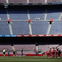 Barcelona-Atlético de Madrid en imágenes