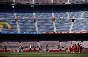 Barcelona-Atlético de Madrid en imágenes