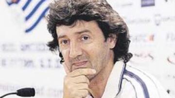 <b>SEGURO. </b>José Mari Bakero parece tener las ideas muy claras.
