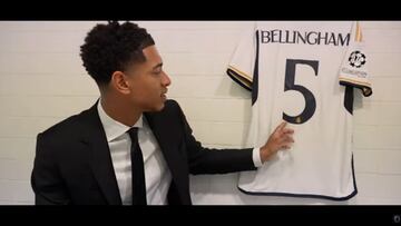 La frase de Bellingham al ver por primera vez su camiseta del Madrid que va a pasar a la historia