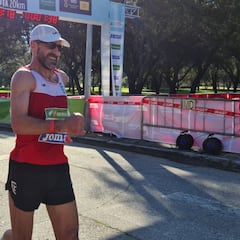 Bragado, récord mundial de 50 km marcha para mayores de 50