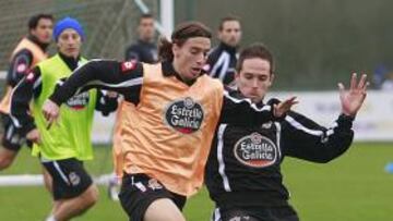 <b>EN EL AIRE. </b>El Deportivo maneja varias opciones jurídicas para conseguir el tránsfer de Javito.