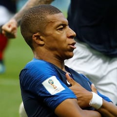 Mbappé, MVP: "Me sentí bien, construimos un gran equipo"