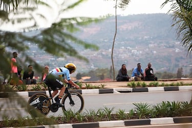 Evenepoel campeón del mundo de contrarreloj.