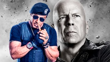 Sylvester Stallone Bruce Willis Los Mercenarios