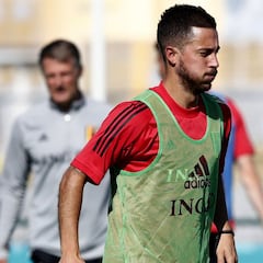 "Desde marzo, he visto al mejor Hazard en lo que a estado médico se refiere"