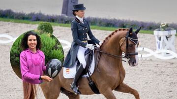 La amazona de doma clásica, ganadora de una plata y un bronce en Atenas 2004, ha aportado un casco de equitación cuyo precio de salida será de 150€.