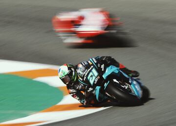 Franco Morbidelli de Yamaha MotoGP. 