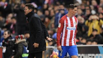 Torres: "En la cabeza de Simeone nunca fui el delantero titular"