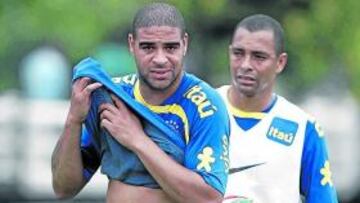 <b>CON SU SELECCIÓN. </b>Su última aparición pública fue con Brasil.