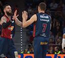 El Baskonia sigue la estela del Madrid tras ganar al Burgos