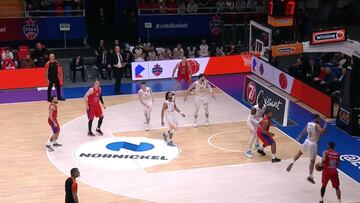 Resumen del CSKA Moscú vs. Baskonia de la Euroliga