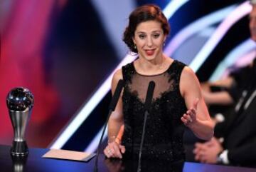 Carli Lloyd Premio Mejor Jugadora.