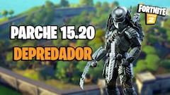 Depredador llega a Fortnite: todos los objetos confirmados con el parche 15.20