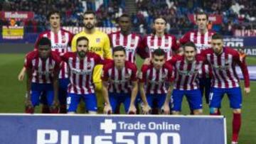 Este es el joven once colchonero que se midió al Rayo.