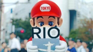 Mario inaugura las Olimpiadas de Tokio 2020