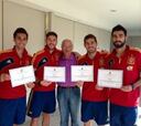 Iker, Arbeloa, Ramos y Albiol, diplomas de dirección deportiva