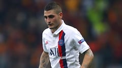 PSG: Verratti joins Mbappé on the injury list for Atalanta tie