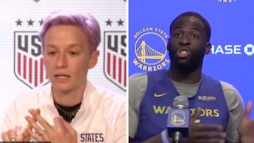 La polémica entre Rapinoe y Draymond Green por la disparidad salarial entre sexos