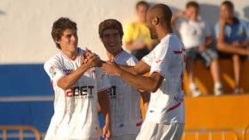 El Sevilla se impuso al Conil en un amistoso con debut de sus nuevos fichajes