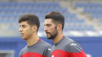 Marco Asensio y Álvaro.