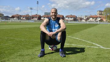 V&iacute;ctor Laguardia, jugador del Alav&eacute;s. 