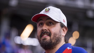 Amaury Vergara Manager of Guadalajara during the game Guadalajara vs FC Cincinnati, corresponding to the group stage of the Leagues Cup 2023, at TQL Stadium, on July 27, 2023.
<br><br>
Amaury Vergara propietario de Guadalajara durante el partido Guadalajara vs FC Cincinnati, correspondiente a la fase de grupos de la Leagues Cup 2023, en el Estadio TQL, el 27 de Julio de 2023.