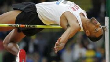 Jamie Nieto ganó la prueba de salto de altura de la cuarta jornada preolímpica y venció al actual campeón del mundo Jesse Williams, cuarto.