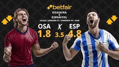 CA Osasuna vs. RCD Espanyol: horario, dónde ver, pronósticos y clasificación