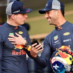 Ricciardo: "Verstappen es más rápido que Vettel"