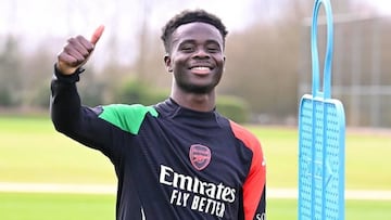 Saka, dirección al Madrid