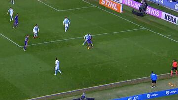 El mareo más resbalón que sufrió Theo: de un lado para otro