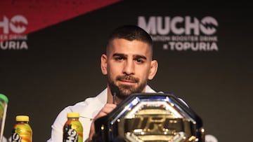 04/07/25 UFC RUEDA DE PRENSA ILLIA TOPURIA UFC