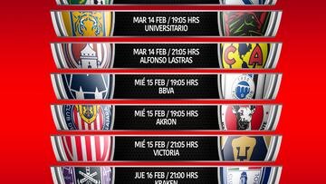 Liga MX: Fechas y horarios de la jornada 7, Clausura 2023