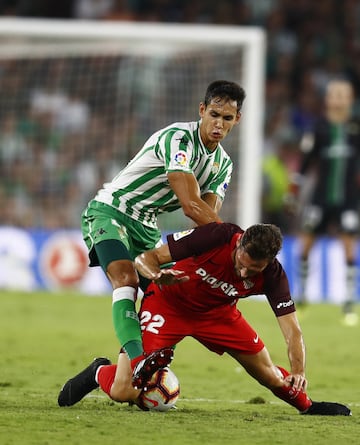 El derbi sevillano en imágenes