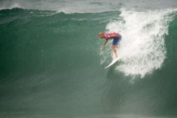 El surfista estadounidense Kelly Slater, once veces ganador del campeonato del mundo.