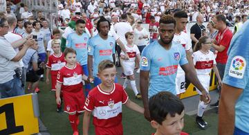 Las mejores imágenes del Stuttgart-Atlético de Madrid