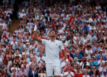 Novak Djokovic: "I've just beaten the best player in the world"