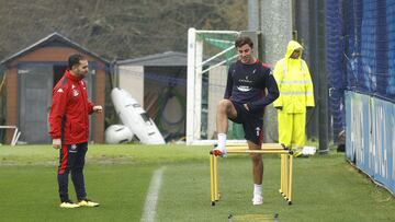 Entrenamiento Deportivo de La Coruña. barcia