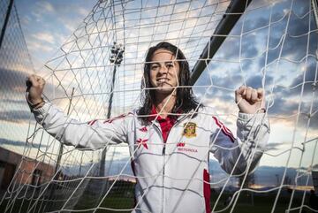 Marta Torrejón, jugadora de la Selección.