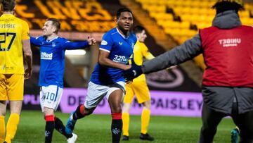 El registro que busca Alfredo Morelos ante Slavia Praga en Europa League.