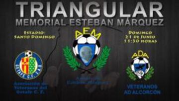 Cartel del I Memorial Esteban M&aacute;rquez