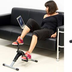 ¿Cómo hacer ejercicio con mal tiempo? Con estos pedales estáticos