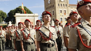 La Princesa de Asturias, Leonor de Borb¨®n, durante el acto de entrega del sable de oficial en la Academia General Militar, a 19 de septiembre de 2023, en Zaragoza (Arag¨®n, Espa?a)
GENTE;MILITAR;EJERCITO
Europa Press
19/09/2023